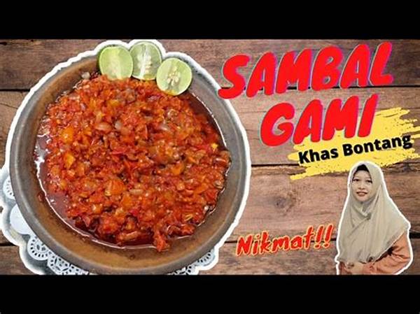Terbongkar! Resep Rahasia Sambal Khas Sukabumi Yang Viral
