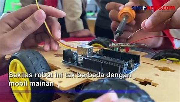 Viral! Video Siswa Sukabumi Ciptakan Robot Canggih Dari Barang Bekas