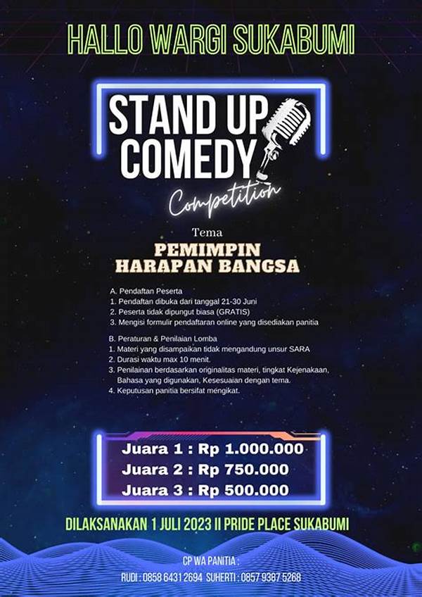 Komedi Stand-up Meriah Di Sukabumi, Warga Geleng Kepala Tertawa